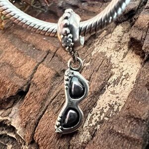 Authentic Pandora Charm Sunshine Diva Dangle 
Sunglasses Travel Sun Cz